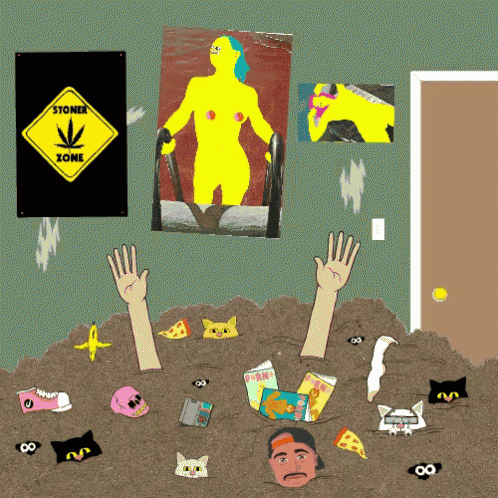 Chaos Room Hoarders GIF
