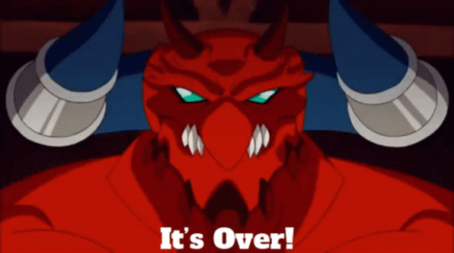 Chaotic Chaor Says Its Over GIF
