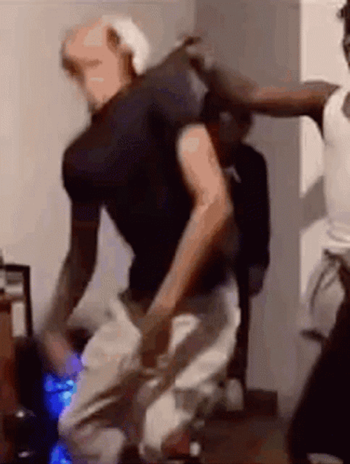 Chaotic Friends Dancing Meme GIF