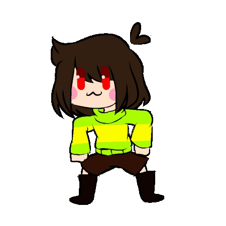 Chara Dance Sticker GIF