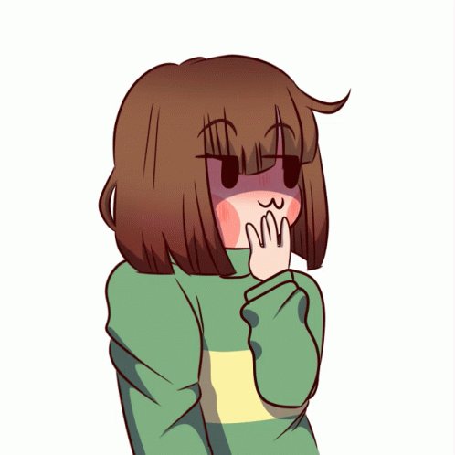 Chara Feeling Giddy GIF