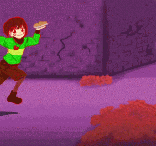 Chara Frisk Asriel GIF