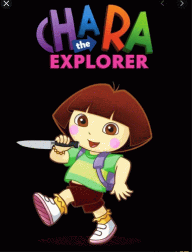Chara The Explorer GIF