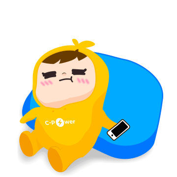 Character On Blue Pillow With Phone Ngủ Ngon GIF