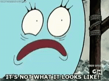 Character Says It's Not What It Looks Like