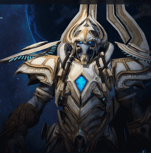 Character With Blue Diamond in Chest