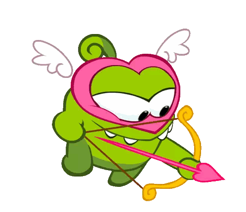 Character with Heart Mask and Bow and Arrow