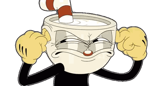 Character with Milk Cup and Straw