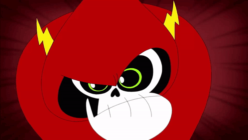 Character With Red Hat and Yellow Lightning Bolts