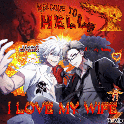 Characters Welcome To Hell I Love My Wife