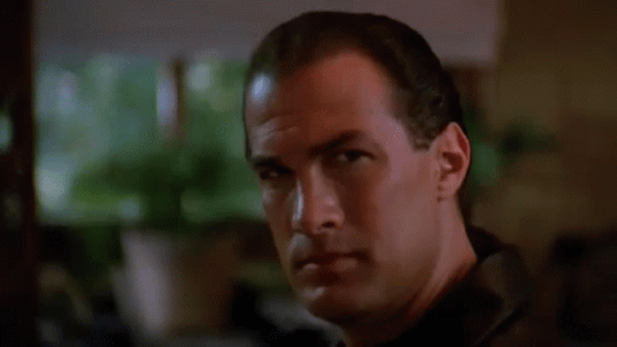 Charismatic Steven Seagal Hard To Kill GIF