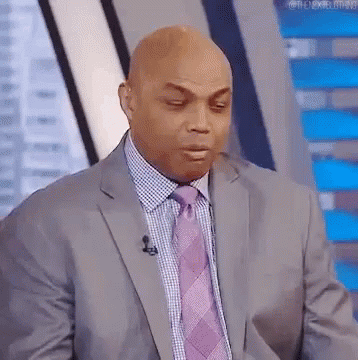 Charles Barkley Guarantee Coughing On Hand GIF