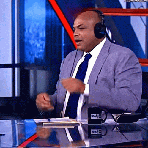 Charles Barkley Guarantee Enjoying Headphone GIF
