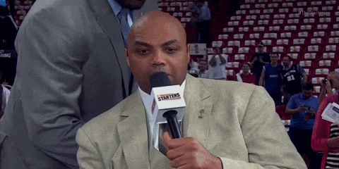 Charles Barkley Guarantee Head Got Licked GIF