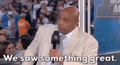 Charles Barkley Guarantee Saw Something Great GIF