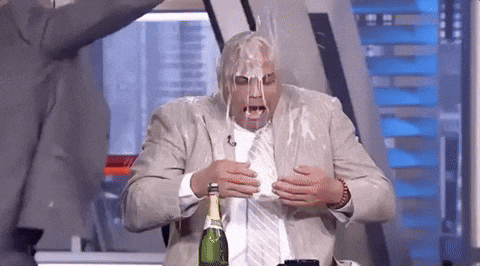Charles Barkley Guarantee Splash Milk On Head GIF