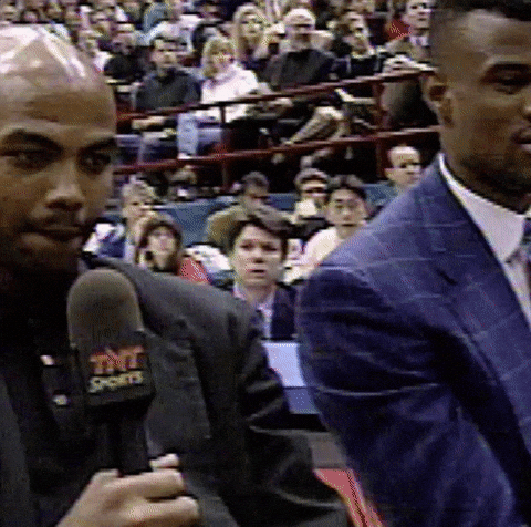 Charles Barkley Guarantee Wants To Eat Mic GIF