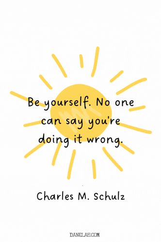 Charles M. Schulz Quote With Sun Background
