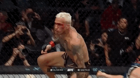 Charles Oliveira Fighting For The Belt GIF