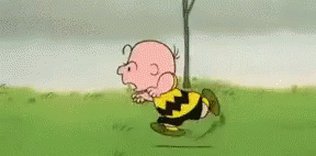 Charlie Brown Running GIF