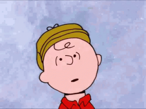 Charlie Brown Surprised Reaction GIF