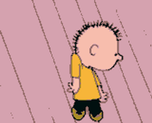 Charlie Brown Cartoon Character GIF.