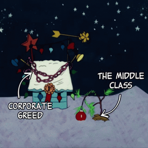 Charlie Brown Christmas Build Back Better GIF