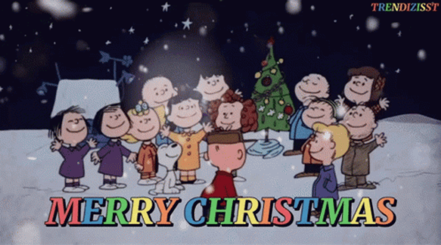 Charlie Brown Christmas Merry Christmas GIF