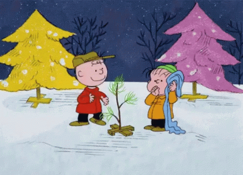 Charlie Brown Christmas Peanuts GIF