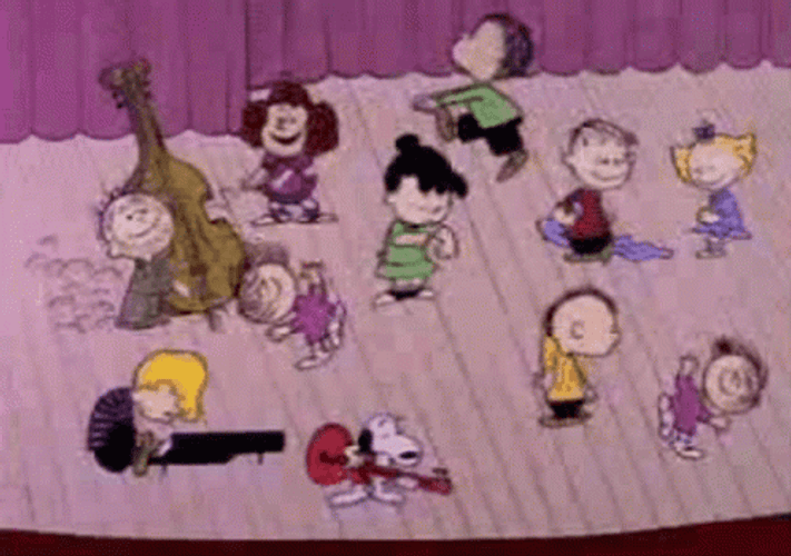 Charlie Brown Dance GIF