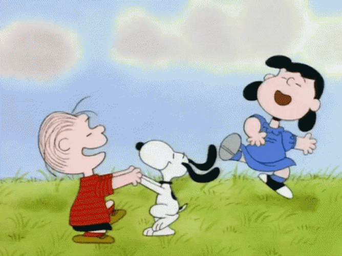 Charlie Brown Dance GIF
