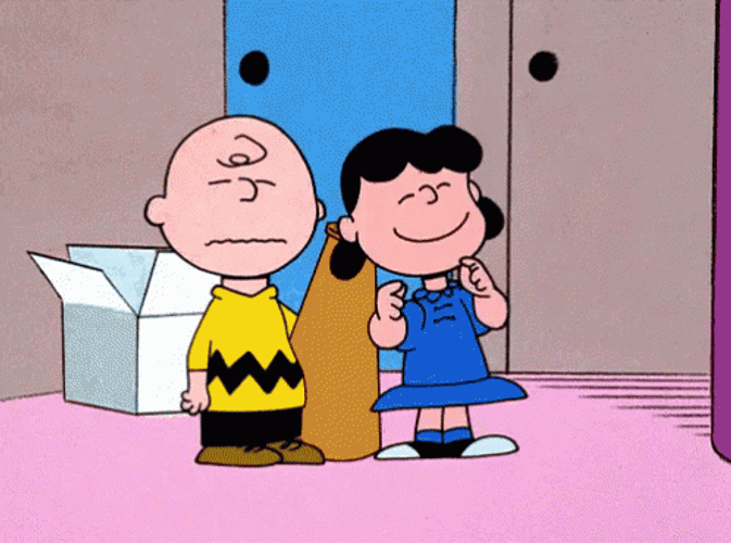 Charlie Brown Football GIF