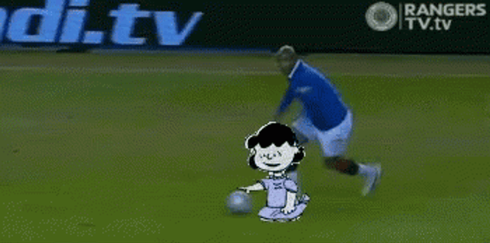 Charlie Brown Football GIF