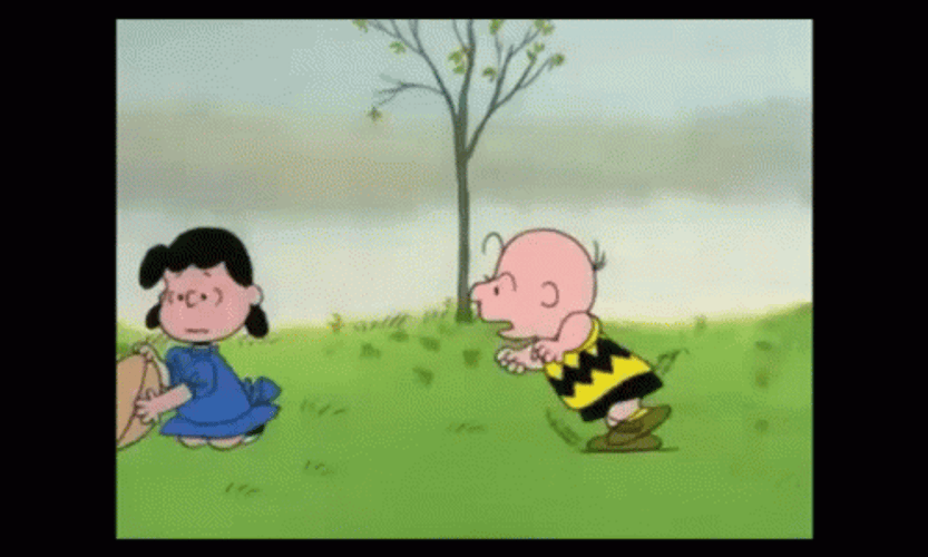 Charlie Brown Football GIF