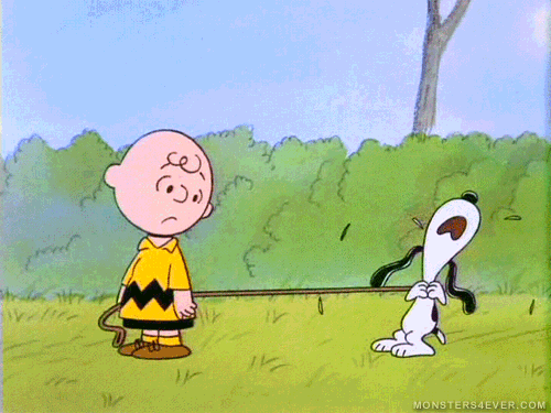 Charlie Brown Snoopy Tantrum GIF