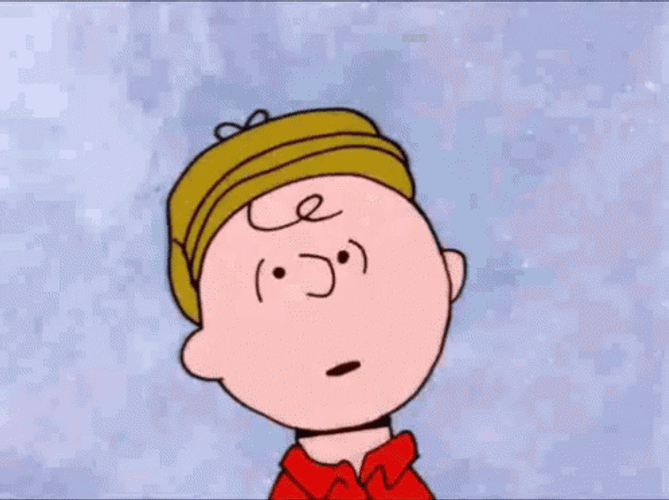 Charlie Brown Surprised Reaction GIF