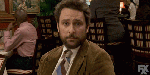 Charlie Day Confuse Look On Face GIF