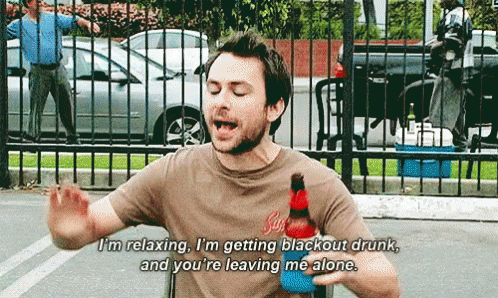 Charlie Day Leave Me Alone GIF