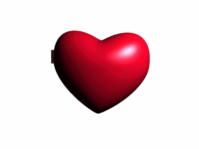 Charlie Day Locket Heart GIF