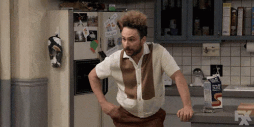 Charlie Day Smell Spoiled Milk GIF