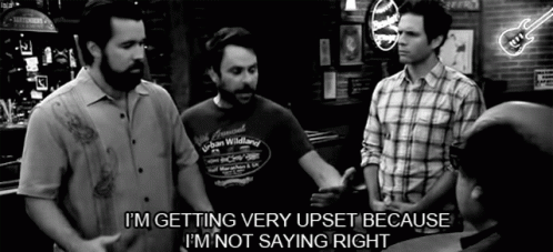 Charlie Day Very Upset GIF