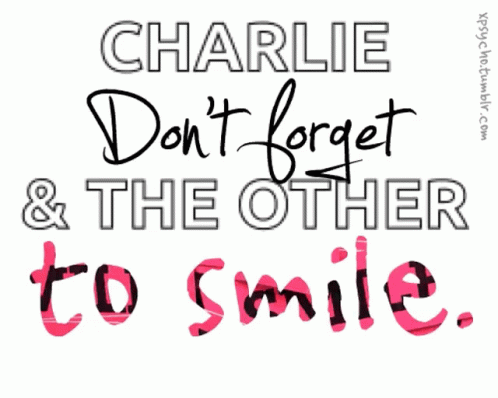 Charlie Don't Forget & The Other To Feel GIF