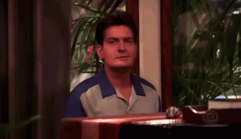Charlie Harper Approve Hand Sign GIF