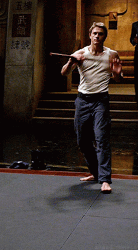 Charlie Hunnam Pacific Rim Training GIF