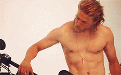 Charlie Hunnam Sexy Model Sons Of Anarchy GIF
