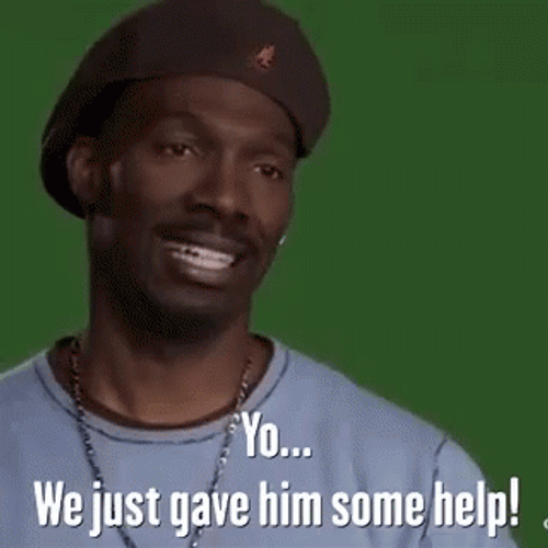 Charlie Murphy Gave Him Some Help GIF