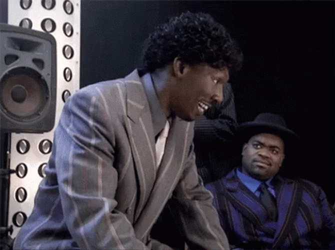 Charlie Murphy Iconic Laugh GIF