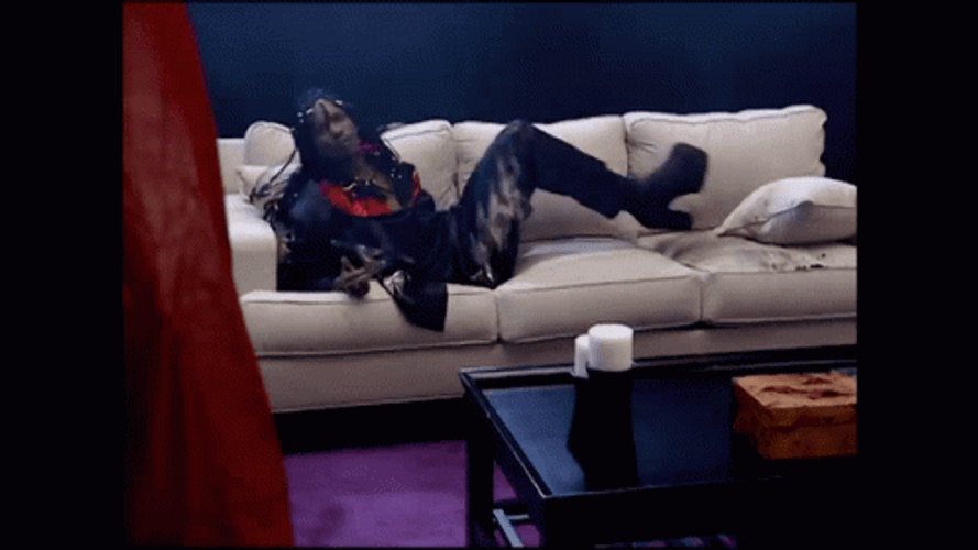 Charlie Murphy In Couch Tantrum Moments GIF