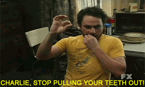 Charlie Stop Pulling Teeth GIF