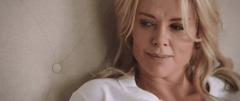 Charlize Theron Chuckle GIF